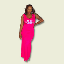Load image into Gallery viewer, 3D University Maxi Dress