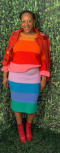 Load image into Gallery viewer, Rainbow skirt set

