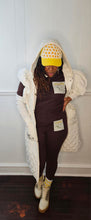 Load image into Gallery viewer, Brownie 2 Piece side tie /yellow 2 piece set
