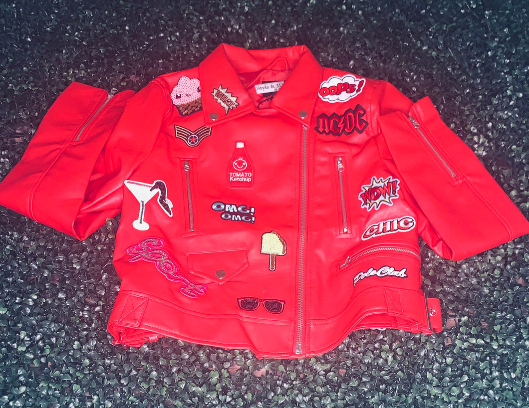 Red October Moto jacket