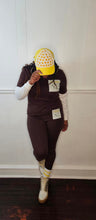 Load image into Gallery viewer, Brownie 2 Piece side tie /yellow 2 piece set
