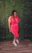 Load image into Gallery viewer, Varsity hoodie skirt set
