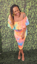 Load image into Gallery viewer, Tie dyed skirt set
