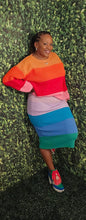 Load image into Gallery viewer, Rainbow skirt set
