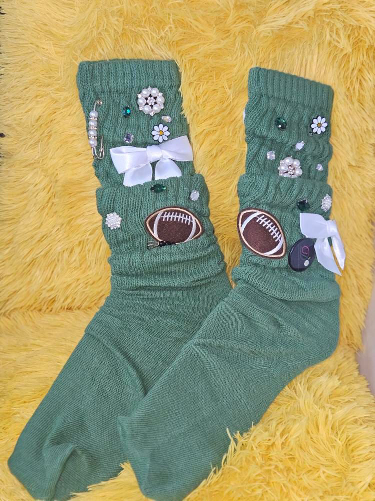 Eagles slouch socks