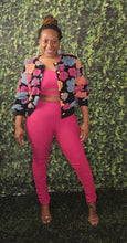 Load image into Gallery viewer, Daisy flower bomb jacket
