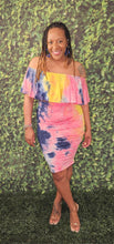 Load image into Gallery viewer, Tie dyed skirt set
