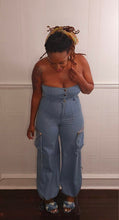 Load image into Gallery viewer, All In Denim jumpsuit
