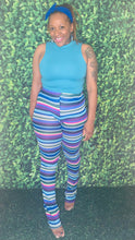 Load image into Gallery viewer, Multi colored knitted pants
