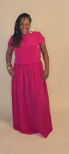 Load image into Gallery viewer, Roman Pink Skirt Set
