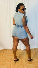 Load image into Gallery viewer, Denim Romper
