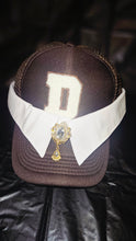 Load image into Gallery viewer, Tuxedo  trucker  hat
