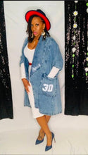 Load image into Gallery viewer, Denim cardigan
