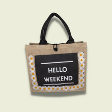 Load image into Gallery viewer, Hello Weekender Tote
