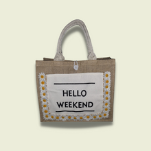 Load image into Gallery viewer, Hello Weekender Tote
