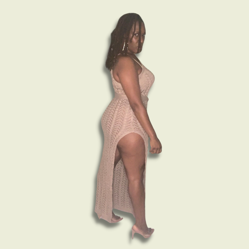 Split Dress Cover Up