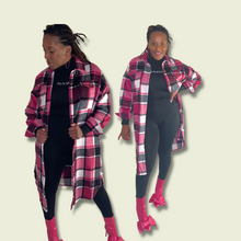 Load image into Gallery viewer, Pink Plaid Jacket
