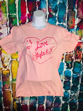 Load image into Gallery viewer, I love Stylz&amp;3d t-shirts
