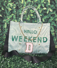 Load image into Gallery viewer, Chain &amp; Pearl Tote Bags
