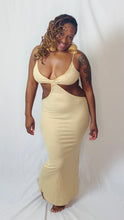 Load image into Gallery viewer, Cut out Spaghetti strap maxi dress
