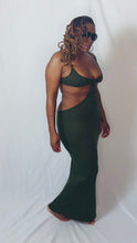 Load image into Gallery viewer, Cut out Spaghetti strap maxi dress
