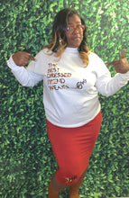 Load image into Gallery viewer, Pencil skirt and sweatshirt set
