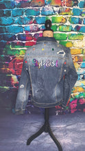 Load image into Gallery viewer, Denim embellished jacket
