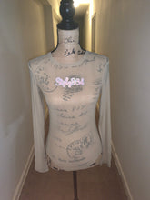 Load image into Gallery viewer, Sheer logo shirt
