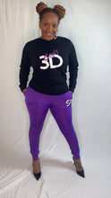 Load image into Gallery viewer, Signature  zipper joggers
