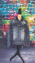 Load image into Gallery viewer, Denim embellished jacket
