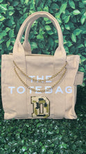 Load image into Gallery viewer, Chain &amp; Pearl Tote Bags
